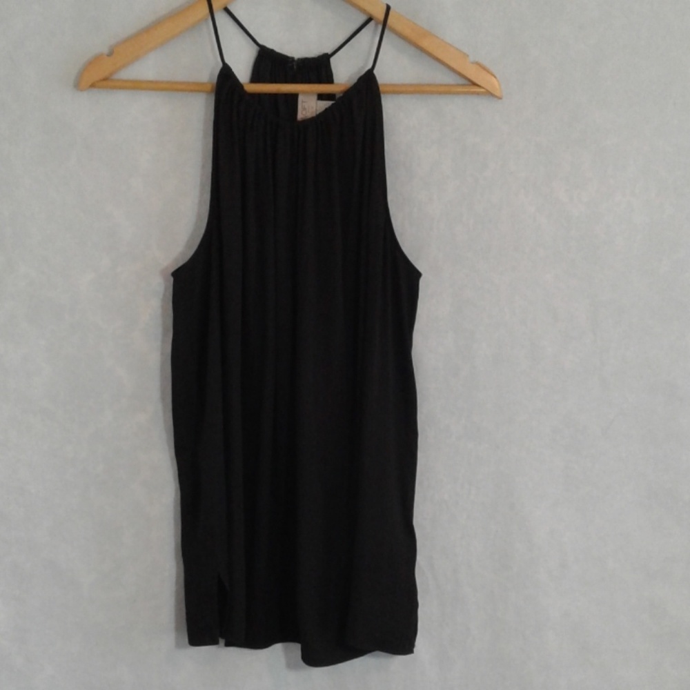 Loft outlet sz petite large black sleeveless top